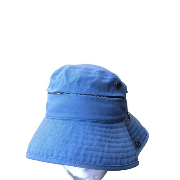 Duluth Trading Company Blue Sun Fishing Ventilated Booney Hat Size XL - Picture 2 of 6